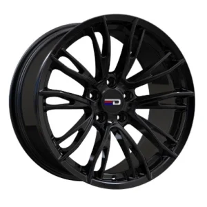 Euro Design – Venice – Black – 18″x8″ 20mm – All weather Wheels – VEN1880J2074GB